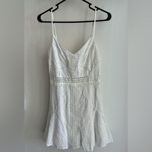 White adjustable strap dress, Brand-Saints+Secrets, Size Small, Worn Once
